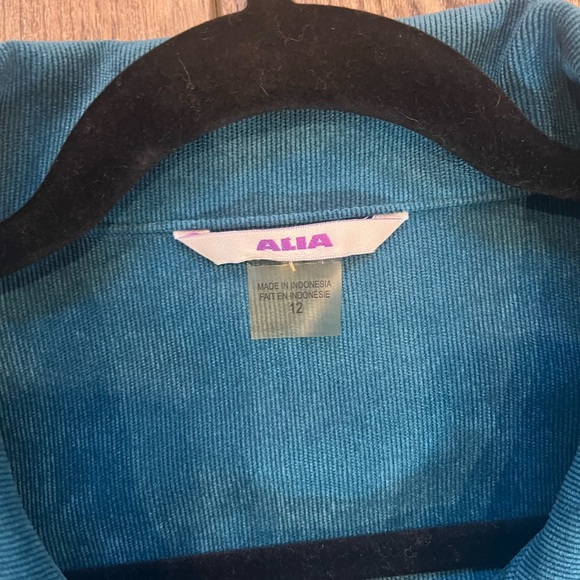 Alia size 12 Elegant Blue Women's Jacket - Picture 3 of 4